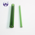 High Quality Reusable Borosilicate 3.3 Green transparent glass tube